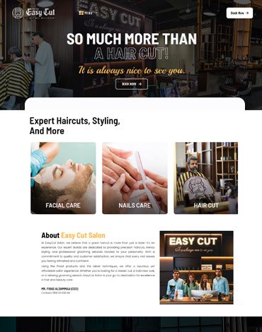 Easy cut premium hair cuting salon